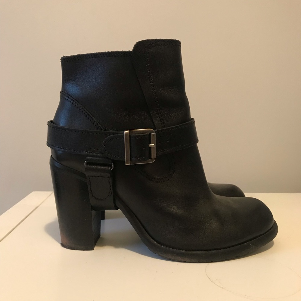AllSaints Jules Heeled Leather Boots